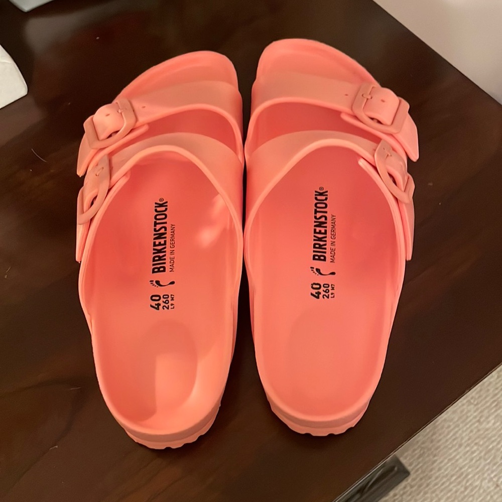 Birkenstock peach